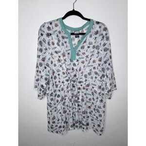 Her Universe Star Wars Cover Up Darth‎ Vader Womens  XS Sheer Coverup Swim Vaca